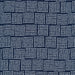 Eloise Renouf Imprint Organic Quilting Cotton - Domino in Blue