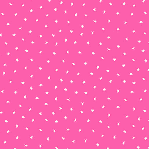 Makower Stars - Pink