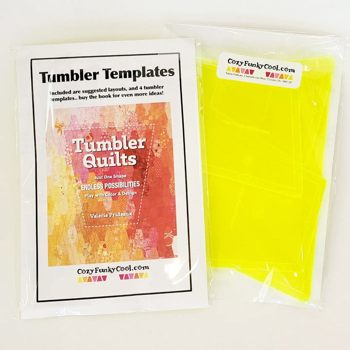 Tumbler Quilts Templates by Valerie Prideaux