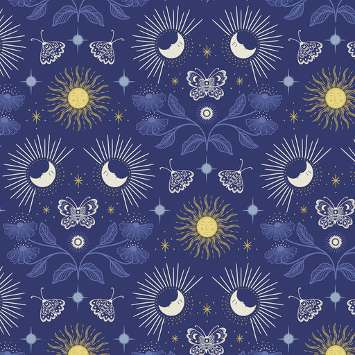 Celestial by Lewis and Irene - Garden in Blue