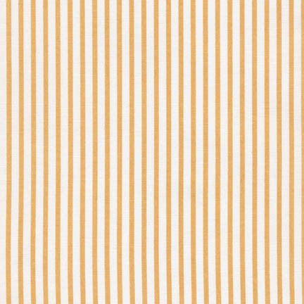 Robert Kaufman Brown/Beige Blenders - Sevenberry Petit Basics Stripes in Wheat