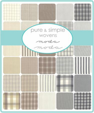 Pure and Simple Wovens Charm Pack