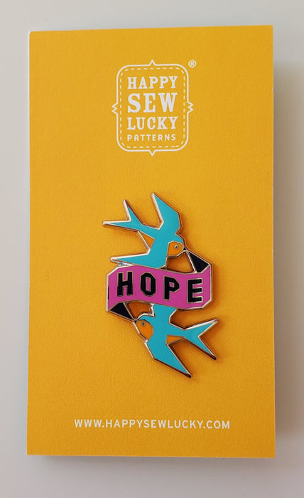Happy Sew Lucky Pins - Hope
