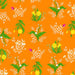 Sleeping Porch by Heather Ross - Bouquet Orange