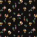 Camelot Fabrics - Oxford - The Library in Black