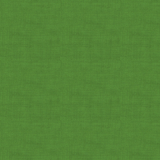 Makower Linen Texture Grass Green