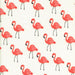 Les Fleurs by Rifle Paper Co - Flamingos Ivory Cotton lawn