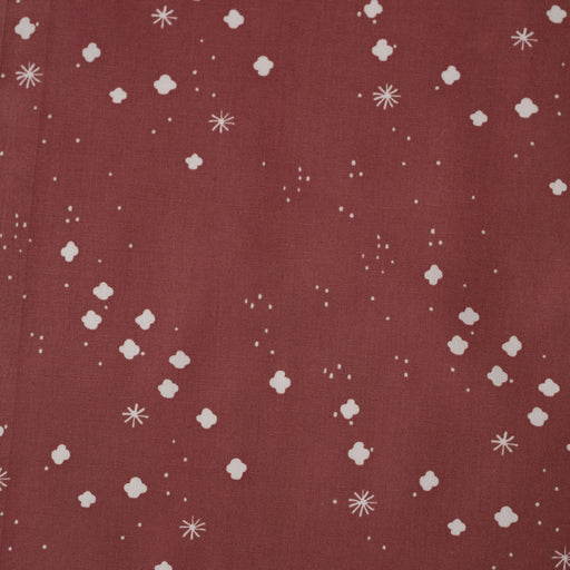 Birch Organic Cotton - Dreamer Poplin by Jenny Ronen - Cloudy in Deco Rose