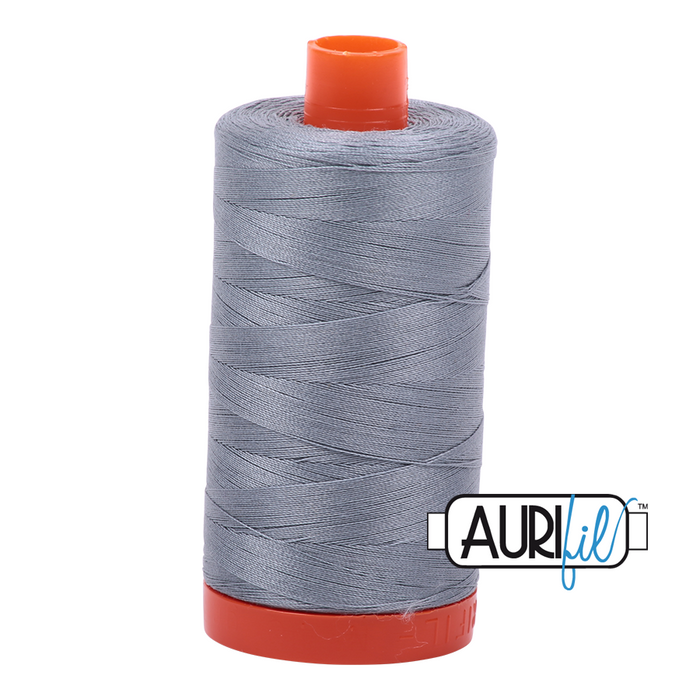 Aurifil Thread - 50wt 100% cotton  - colour 2610 Light Blue Grey