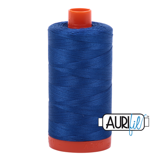 Aurifil Thread - 50wt 100% cotton  - colour 2735 Medium Blue