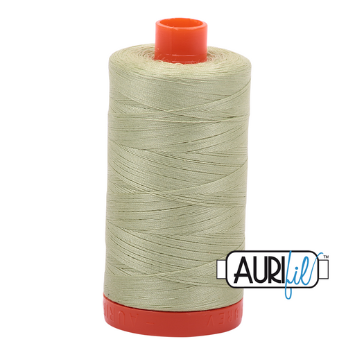 Aurifil Thread - 50wt 100% cotton  - colour 2886 - Light Avocado