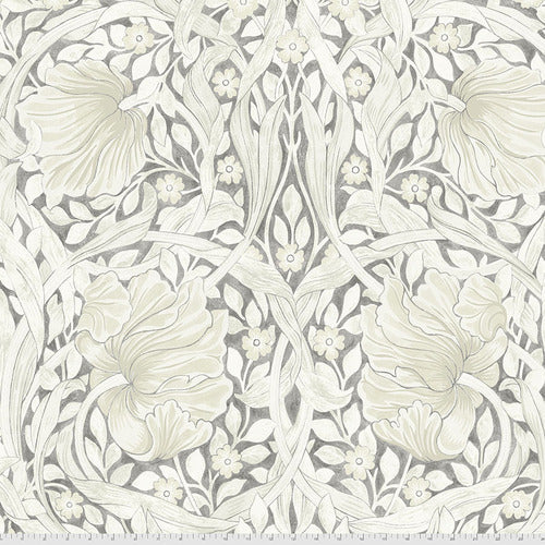 William Morris Pimpernel 108" wide Quilt Back in Charcoal