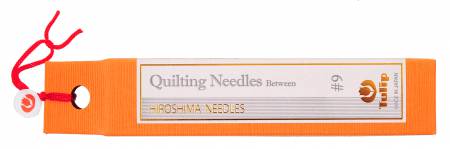 Contains 6ea #9 Quilting Needles Between per package. Actual needle size is .53mm x 27.0mm.