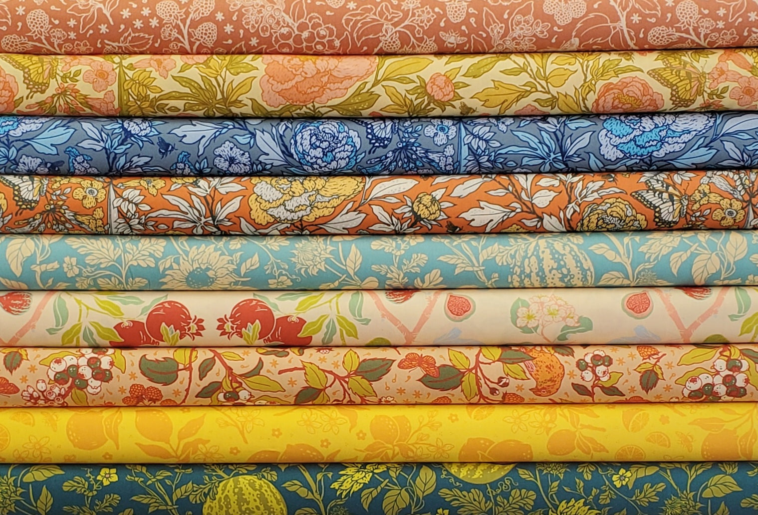 Bountiful, an organic cotton collection from Birch Fabrics has arrived.