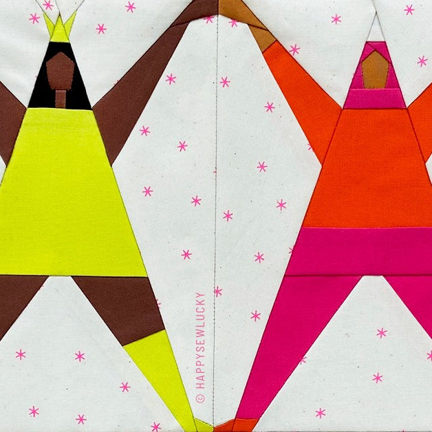 International Women's Day Block Swap by Happy Sew Lucky