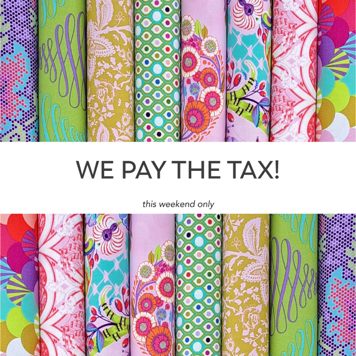 We Pay The Tax This Weekend