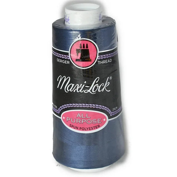 Maxi-Lock Polyester Serger Thread 50 wt - Navy