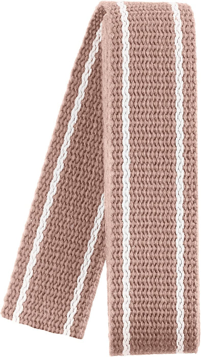 Nylon webbing, 1 metre cut in Natural Colours