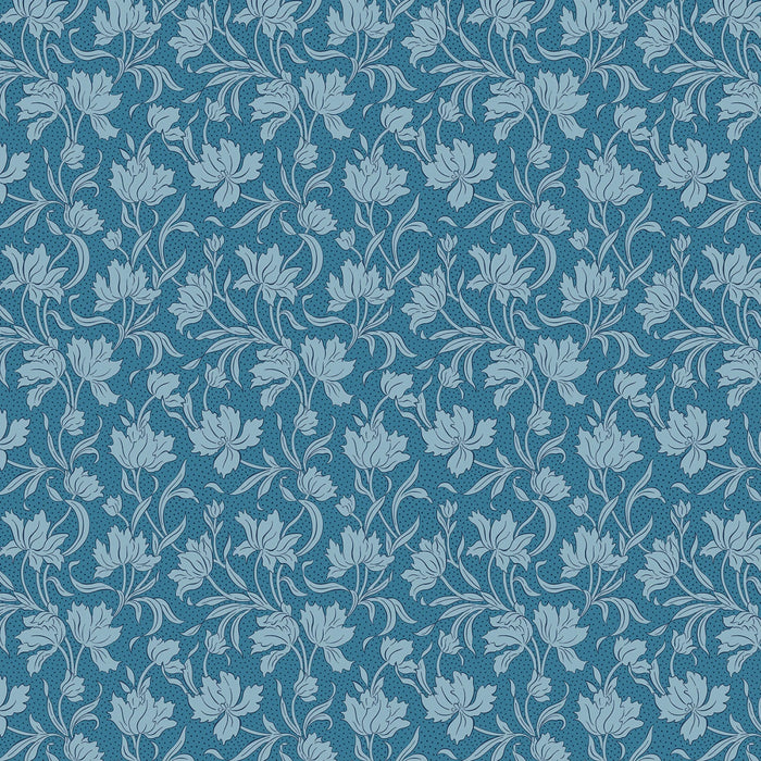 Liberty Quilting Cotton - Craft Garden - Craft Blooms in B