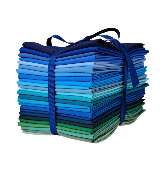 Curated Century Solids Bundle - Ocean (25 Pieces)