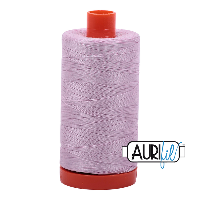 Aurifil Thread - 50wt 100% cotton  -  2510 Light Lilac