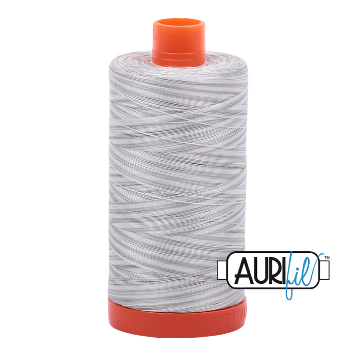 Aurifil Thread - Variegated 50wt 100% cotton - 4060 Silver Moon