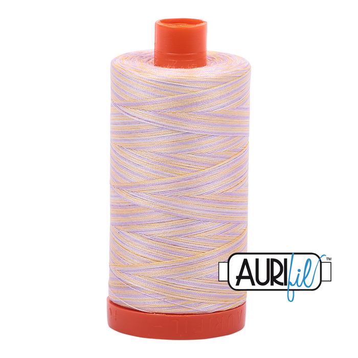 Aurifil Thread - Variegated 50wt 100% cotton - 4651 Bari