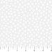 White floral pattern on a gray background