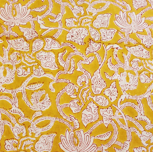 Block Printed Indian Cotton - Jaipur Al Fresco