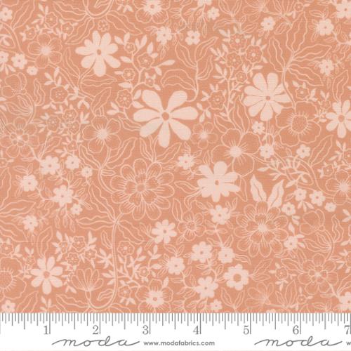 Feather and Forest Bloom by Linn Warme - Pollen Sprinkles in Blush