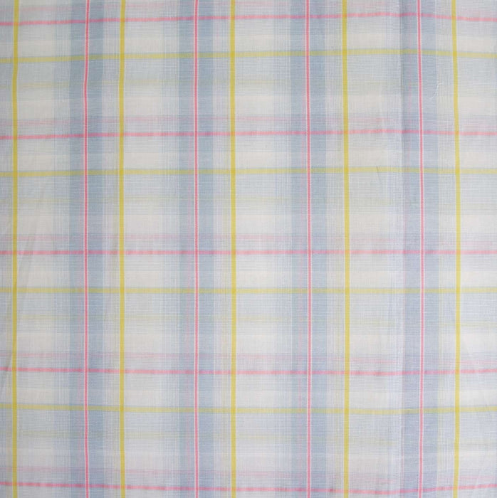 Katia Yarn Dyed Cotton Madras in pale blue