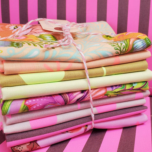 Designer Bundle - Tula Pink Everglow curated bundle - 9 x FQ
