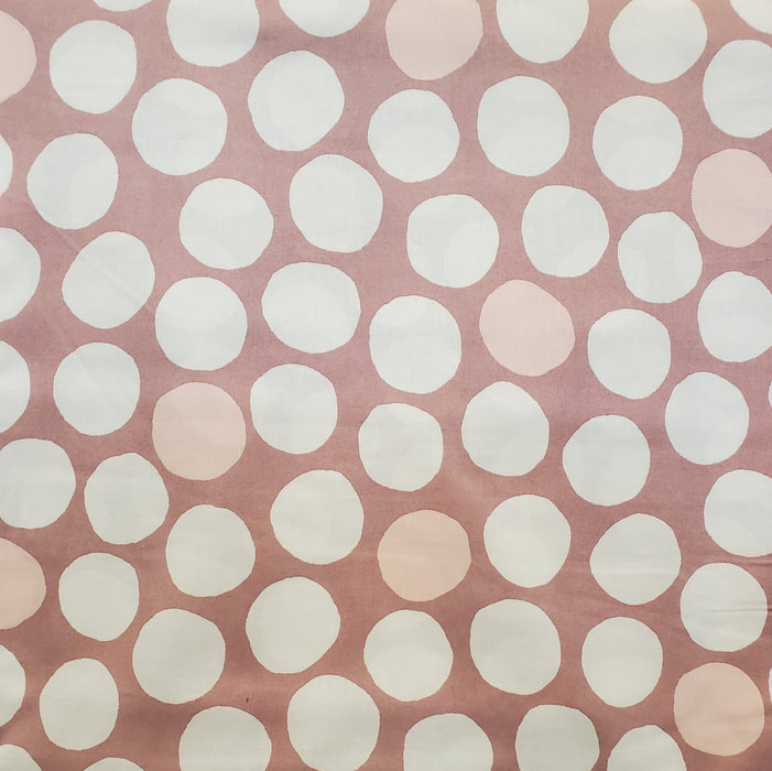 Westex Cotton Sheeting - Dots on rose