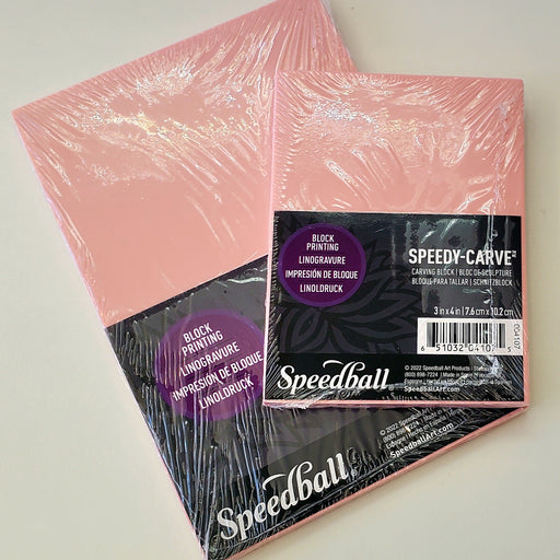 Speedball Block Printing Supplies - Speedy Carve blocks - choose your size