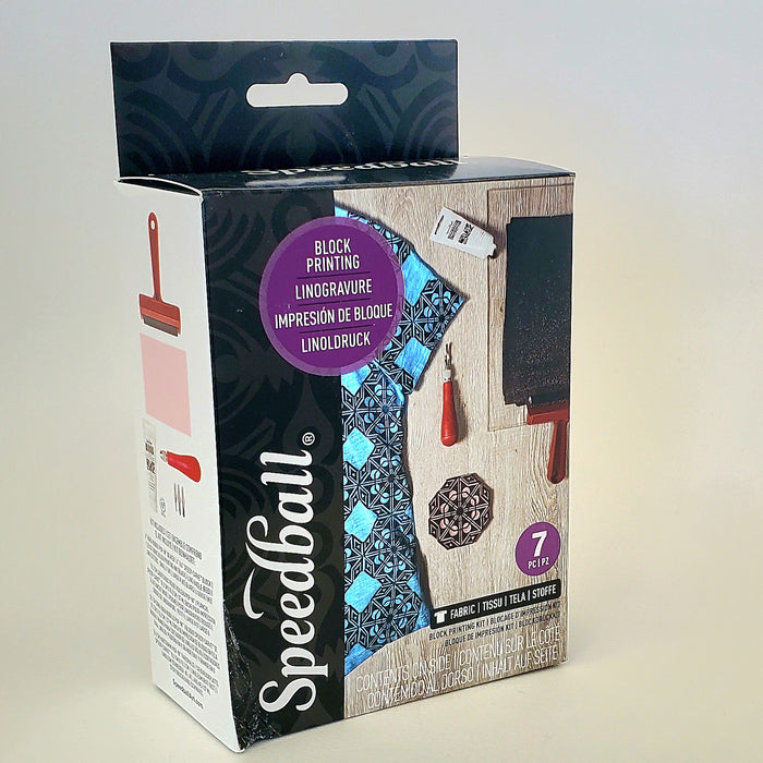Speedball Block Printing Supplies - Fabric Block Printing Starter Kit
