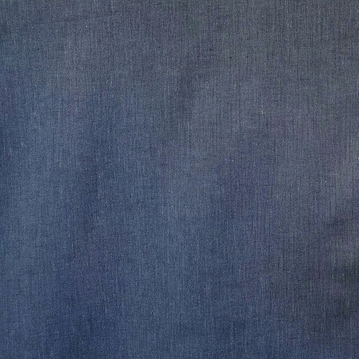 Superlux Linen/Cotton Shirting - Navy