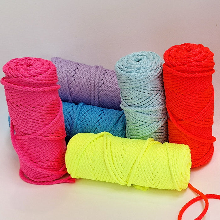 Neon and Bright cord 5mm - Choose your colour