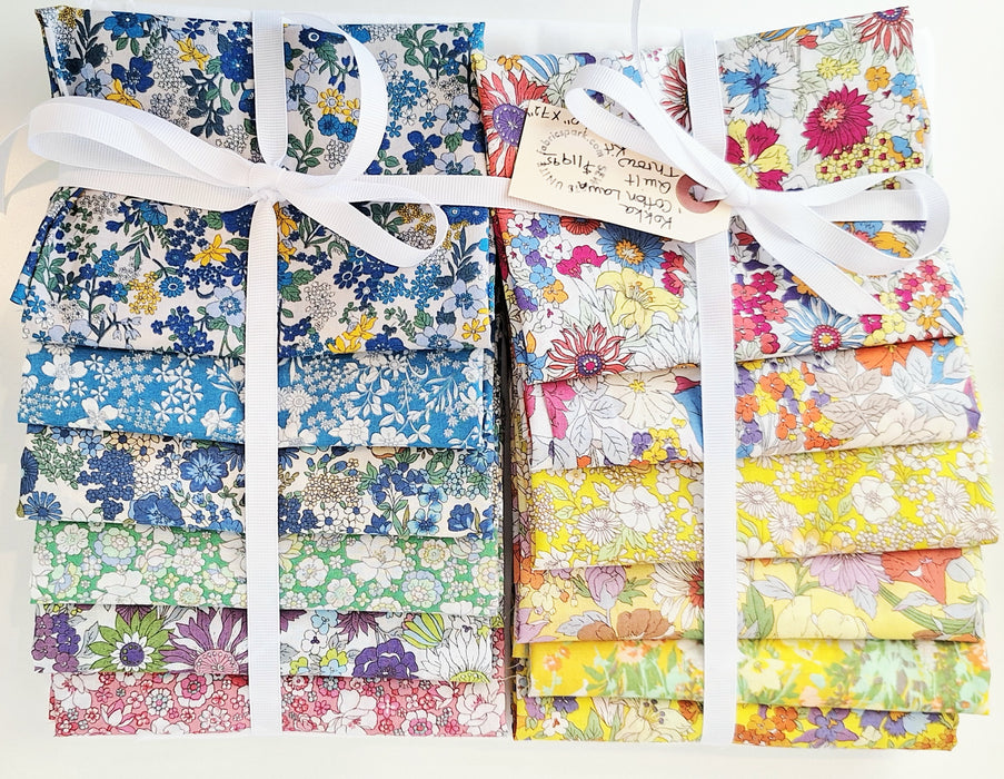 Kokka Cotton Lawn HST Quilt Kit (Two Sizes)