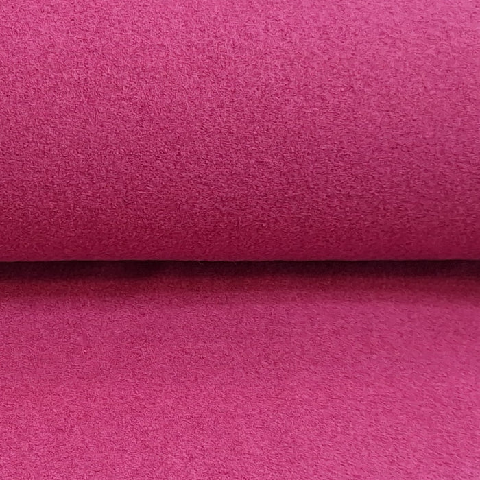Euro Boiled Wool in Magenta