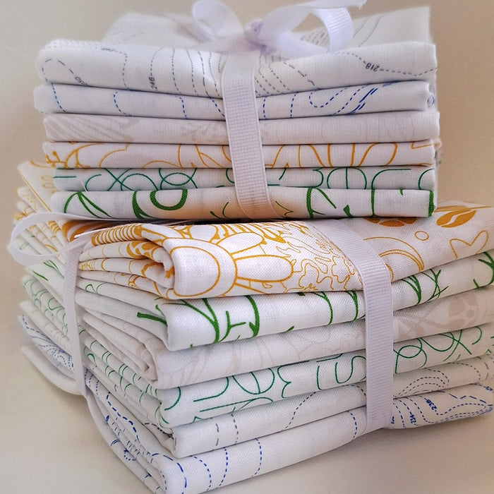 Designer Bundle - Sunprints Whisper by Alison Glass x 6 fat quarters OR half yards