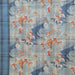 Special Buy - Imported Garment Fabrics - Koi Pond print on yarn dyed cotton check, with border