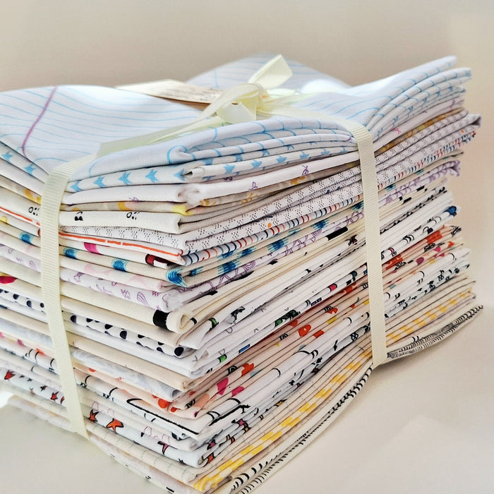 New Curated Big Low Volume Bundle - 32 Skinny Quarters - Various Designers