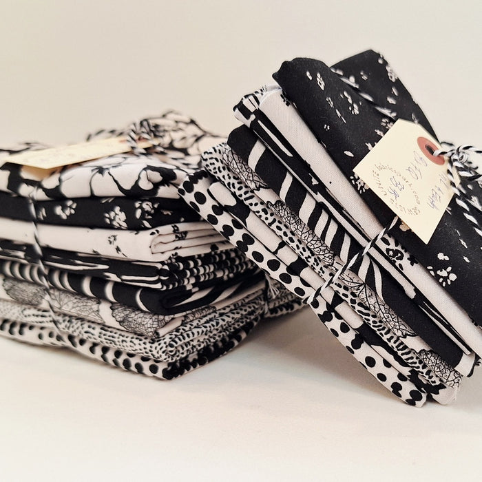 Designer Bundle -Ink and Earth by Figo Studio x 8 FQs or HYs