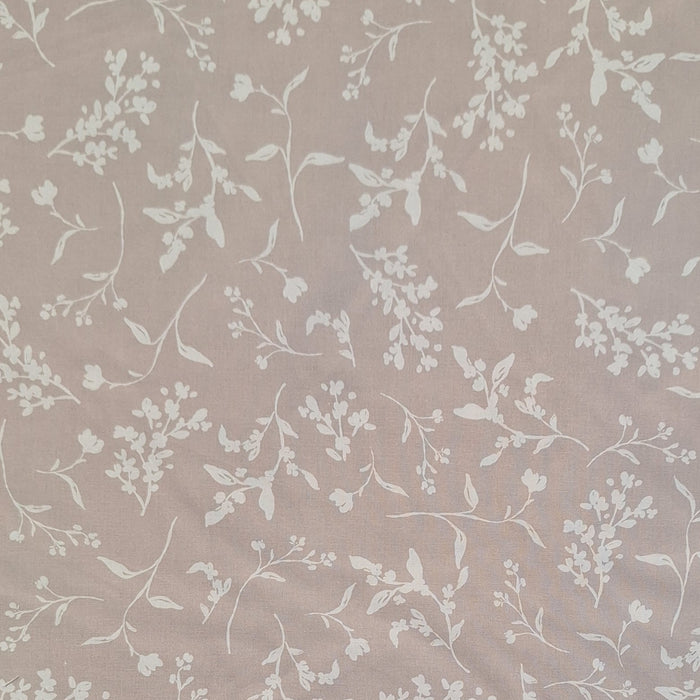 Floral pattern on a beige background
