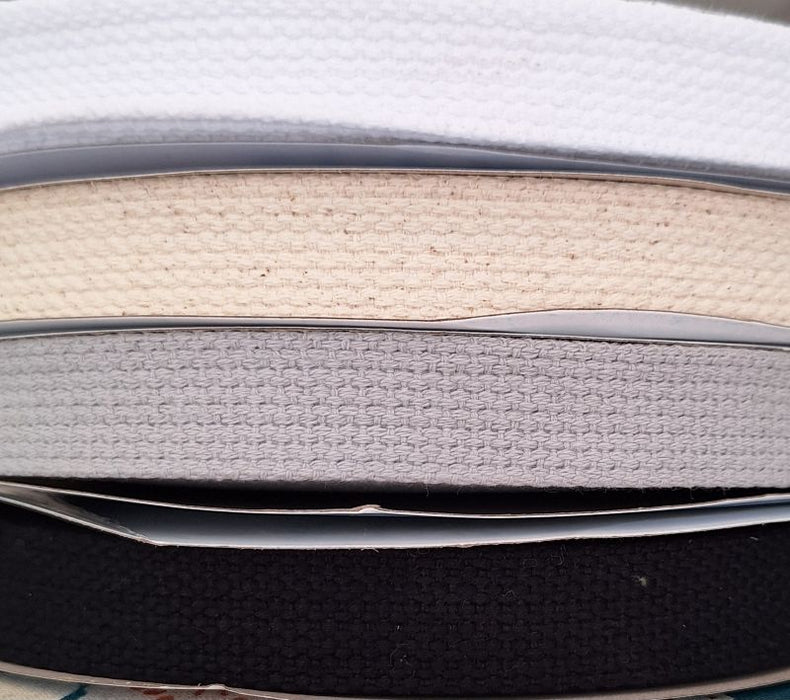 Cotton Webbing - Choose your colour