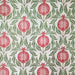 Indian Cotton 2026 - "Modern" Screen Printed Cotton Cambric - Poms and leaves on cream background
