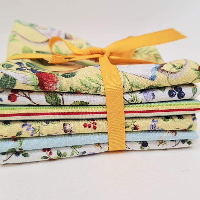 Designer Bundle - Country Mouse - 6 x fat quarters