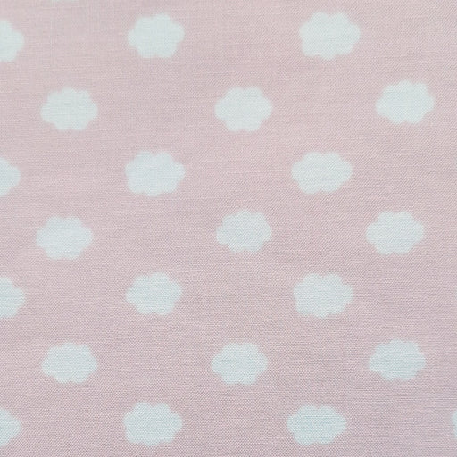 Sevenberry Quilting Cotton - Clouds in Pink