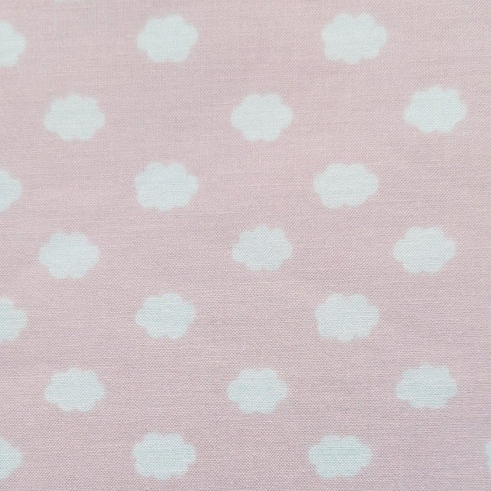 Sevenberry Quilting Cotton - Clouds in Pink