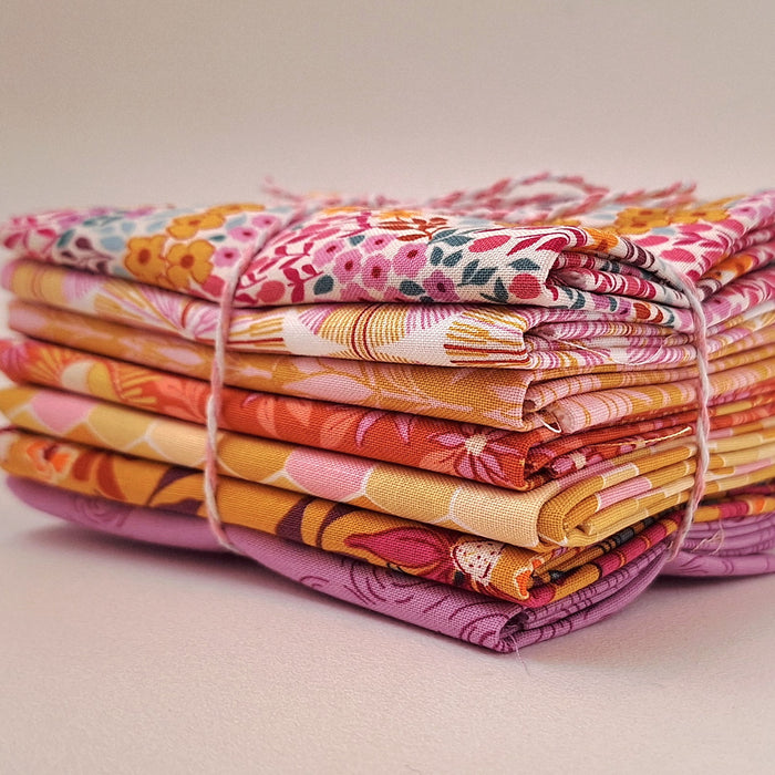 Designer Bundle - Sunset Cottage by Stephanie Organes 7 x Fat Quarters